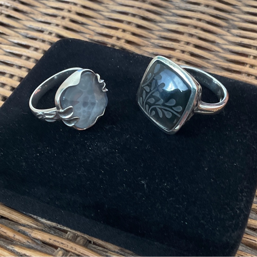 Pair of Unique Silpada Rings